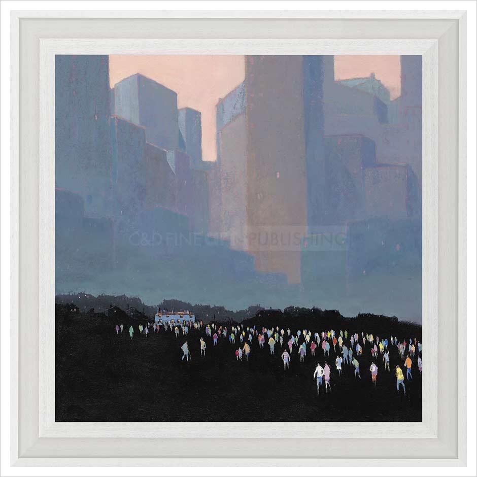 Crowded House By Ged Mitchell - TheArtistsQuarter