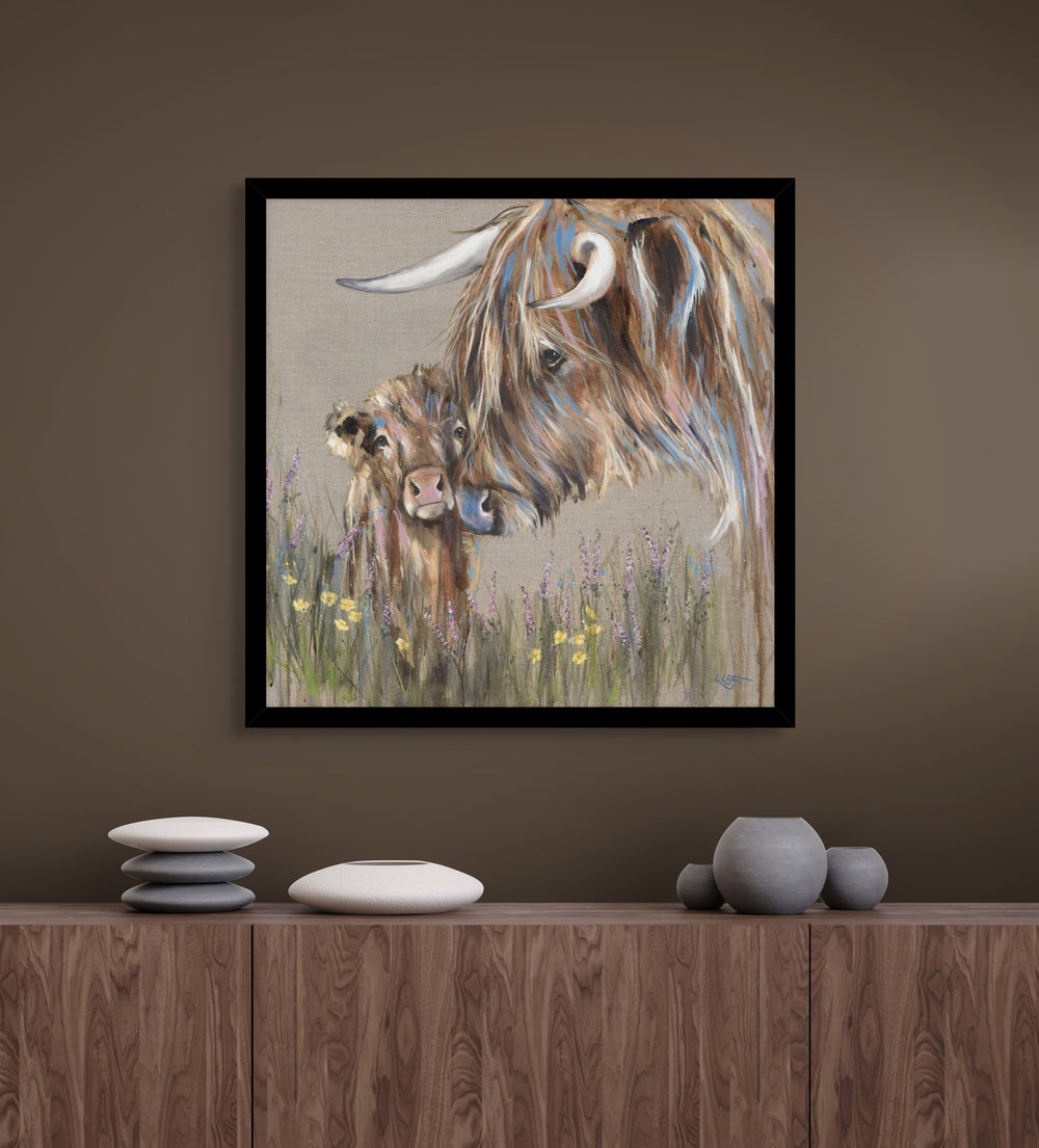 Heather And Buttercup (Medium) By Louise Luton Delivers Within 3-5 Business Days - TheArtistsQuarter