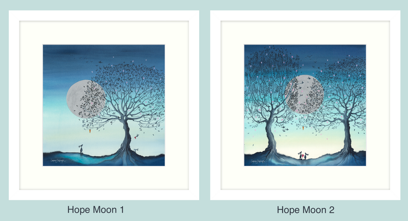 Hope Moon II (Midi) By Catherine Stephenson - TheArtistsQuarter