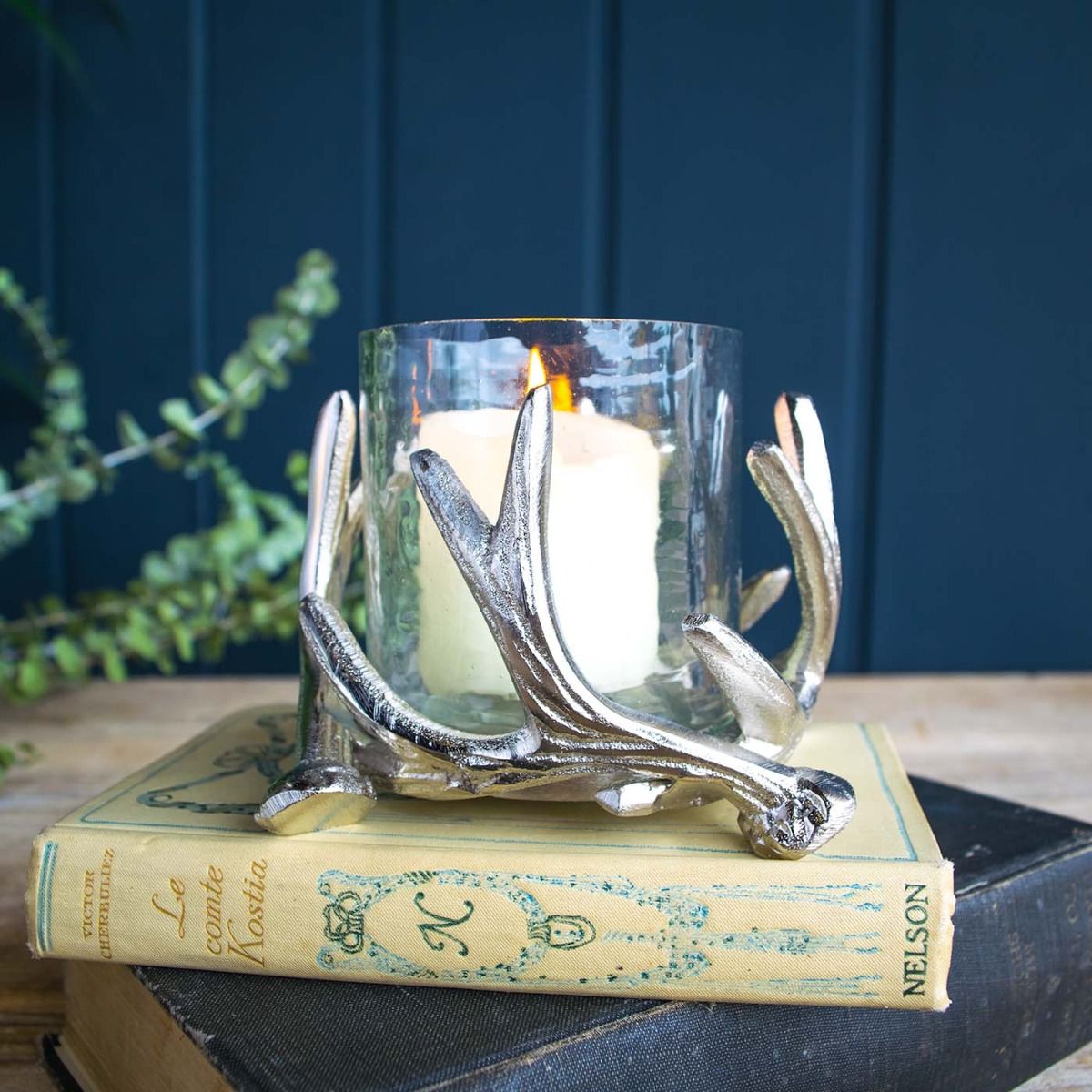 Culinary Concepts London. Small Antler Tea Light Holder - TheArtistsQuarter