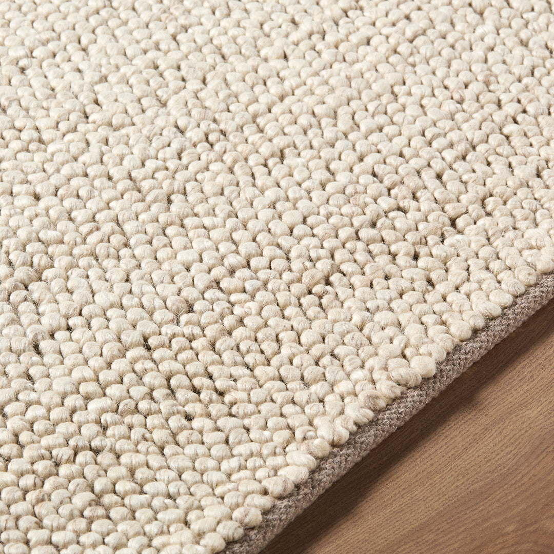 Hazar Global Wool Rug Beige - TheArtistsQuarter