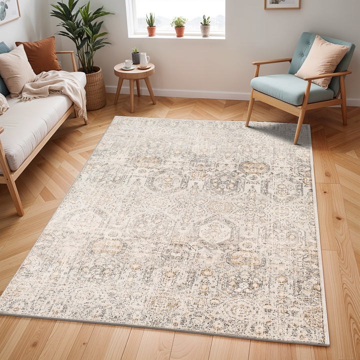 Indigo Traditional Rug Brown - TheArtistsQuarter