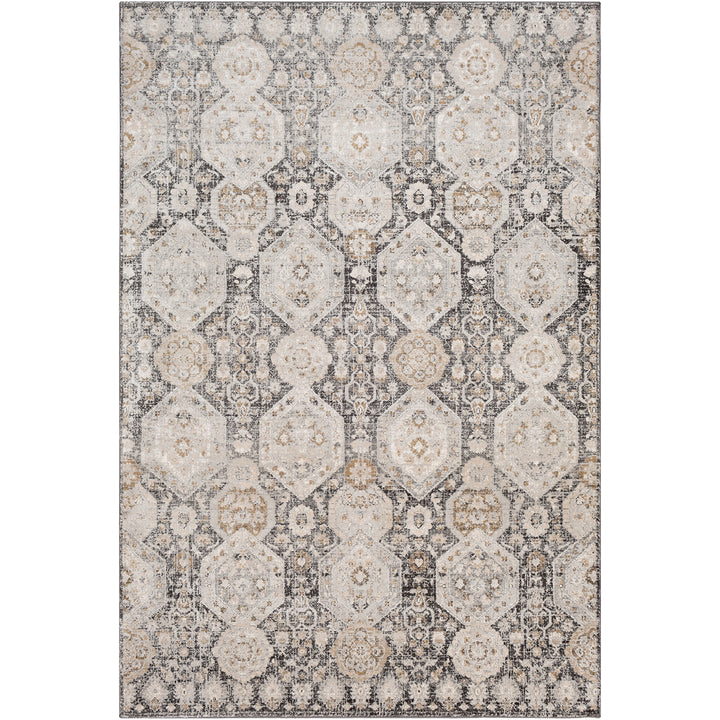 Indigo Traditional Rug Black - TheArtistsQuarter