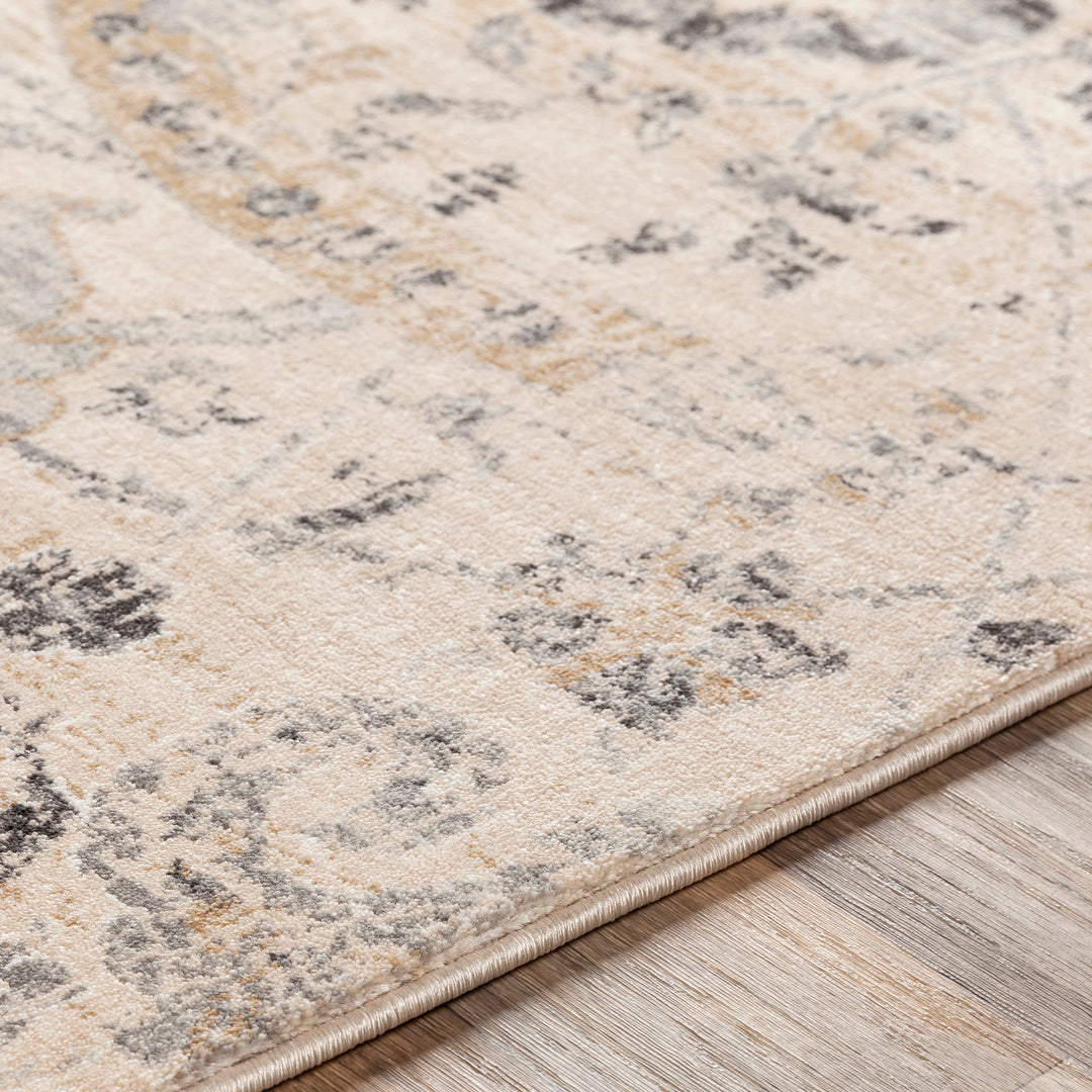 Indigo Traditional Rug Beige - TheArtistsQuarter
