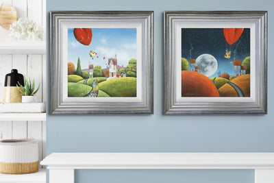 Fly Me To The Moon By Dale Bowen (Signed Limited Edition on Canvas) - TheArtistsQuarter