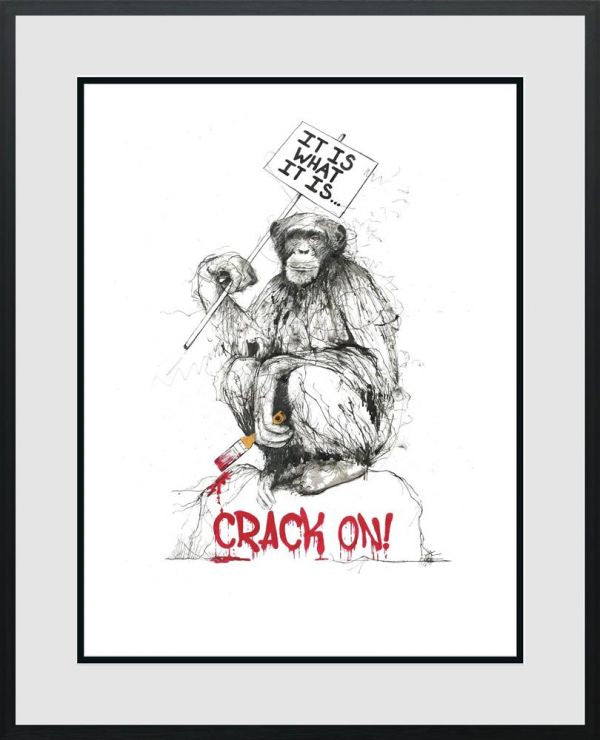 Crack On By Scott Tetlow Limited Edition - TheArtistsQuarter