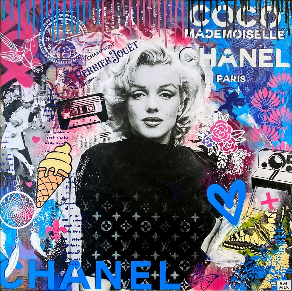 Blonde Bombshell By Hue Folk (Limited Edition) - TheArtistsQuarter