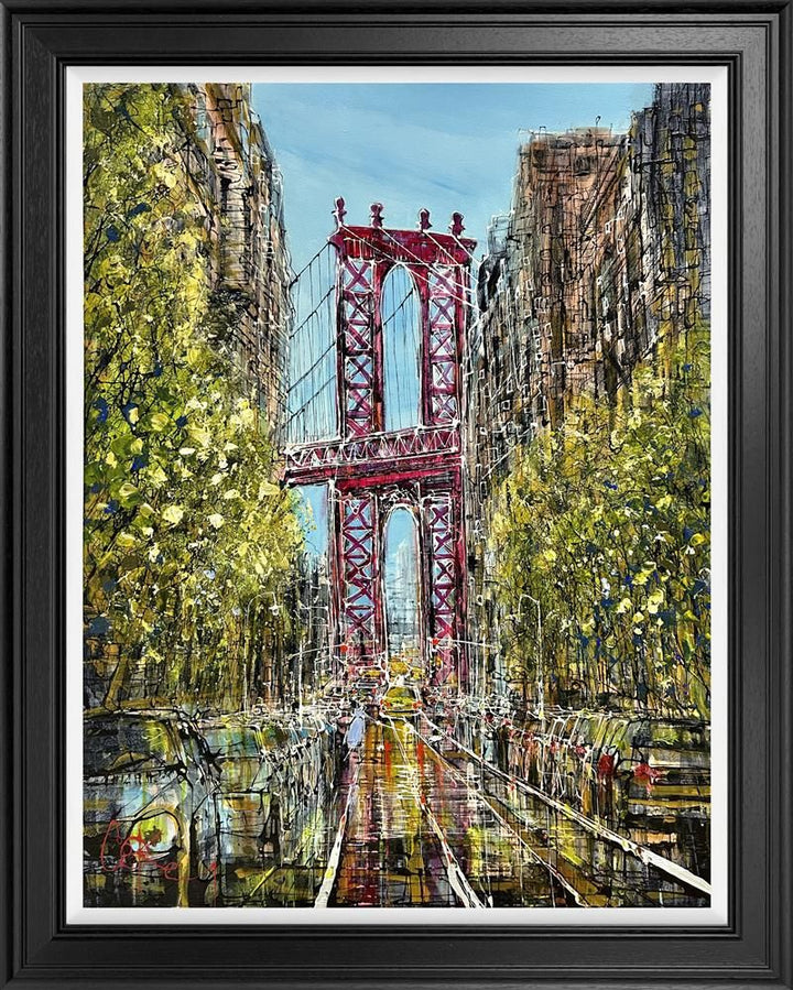 Manhattan Streets By Nigel Cooke (Original) STOCK, **Free, Next Day Delivery - TheArtistsQuarter