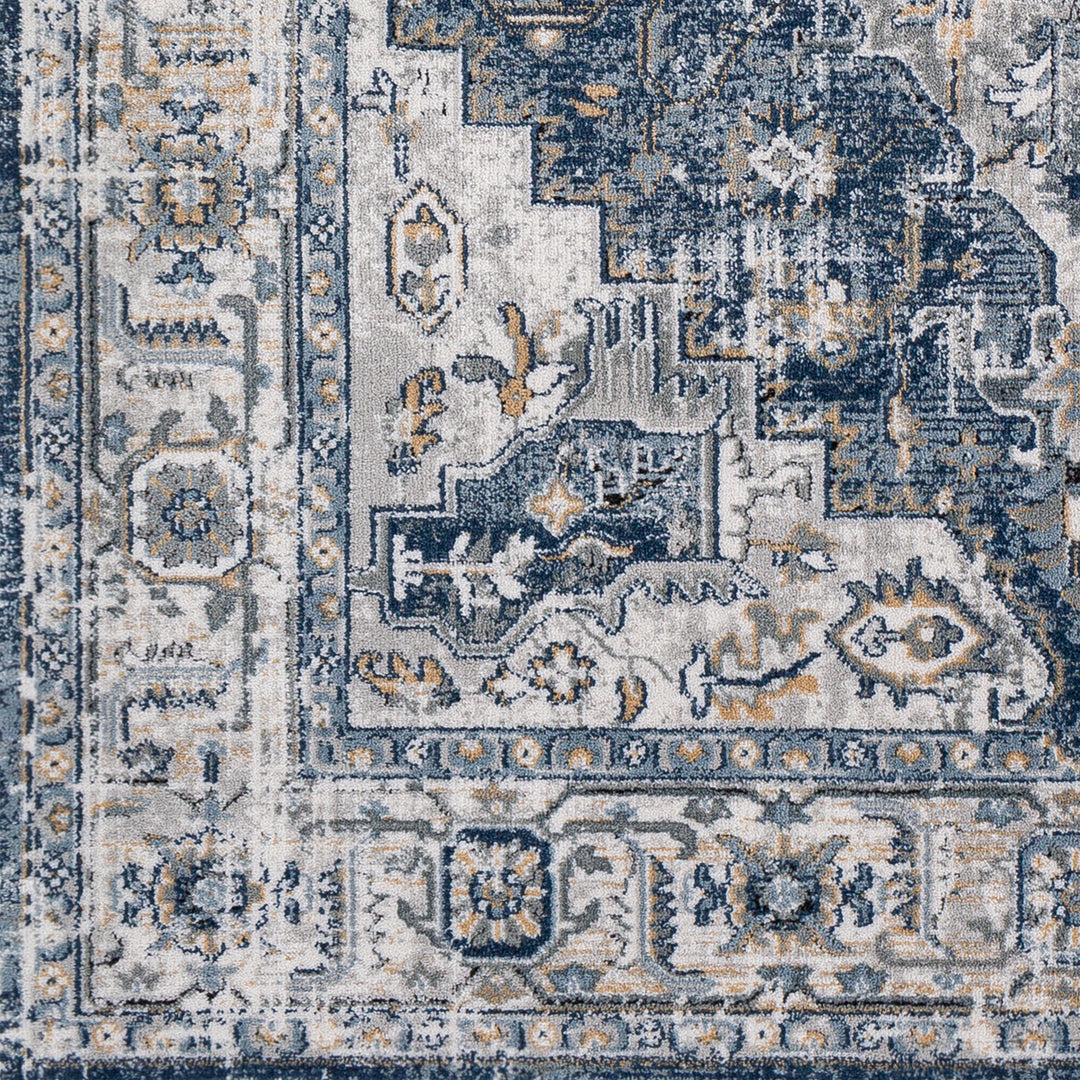 Jolie Traditional Rug Black - TheArtistsQuarter