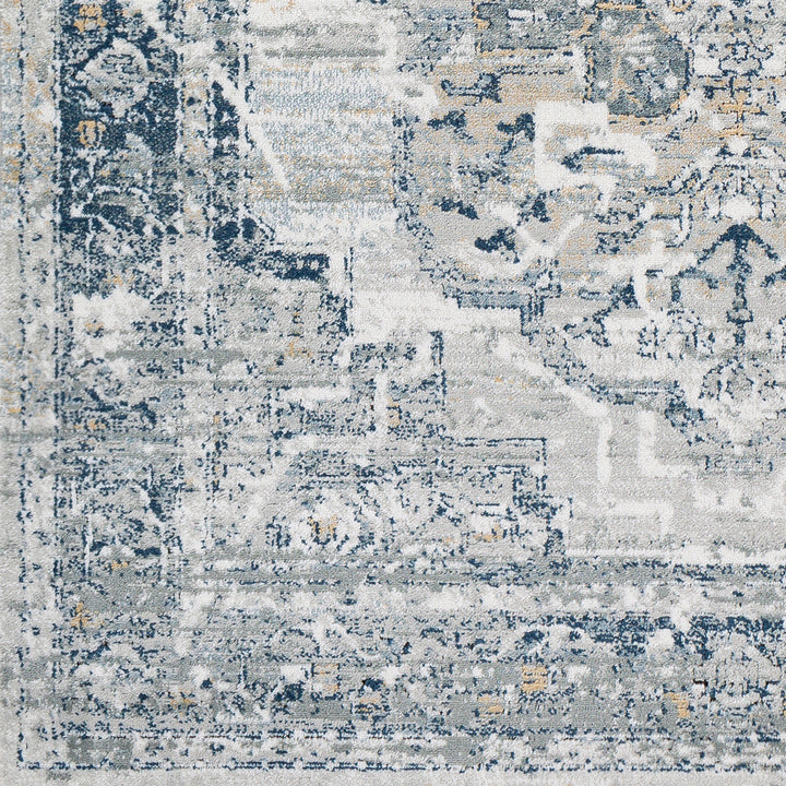 Jolie Traditional Rug Blue & Grey - TheArtistsQuarter