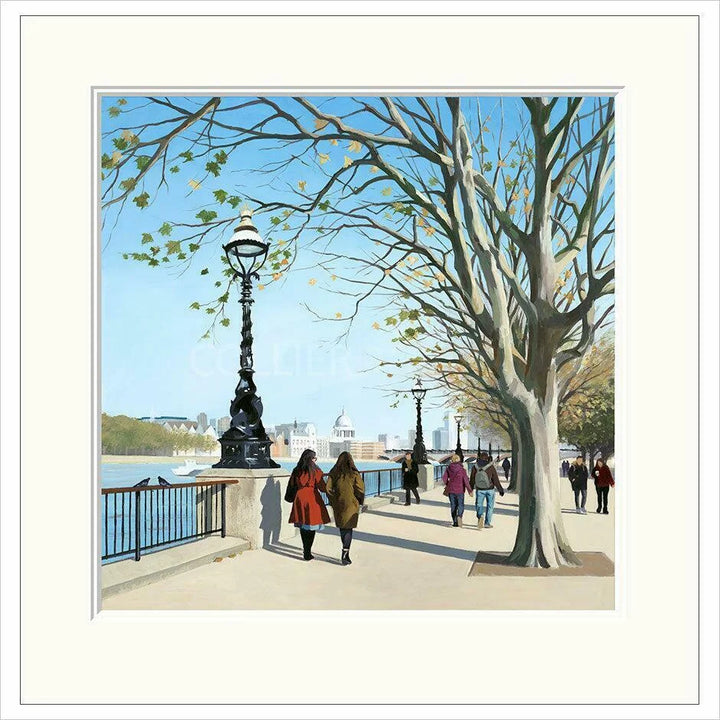 Late Autumn Stroll By Jo Quigley - TheArtistsQuarter
