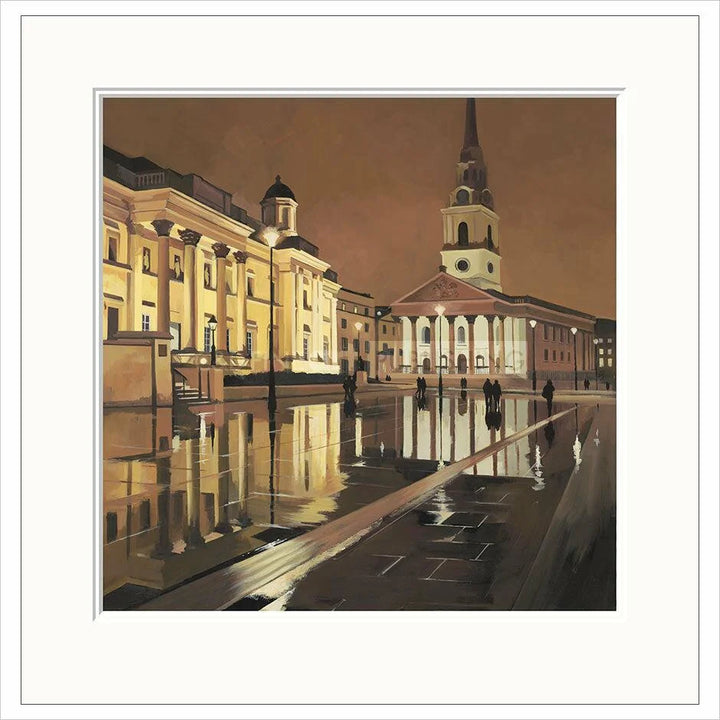 Night Time View, London By Jo Quigley