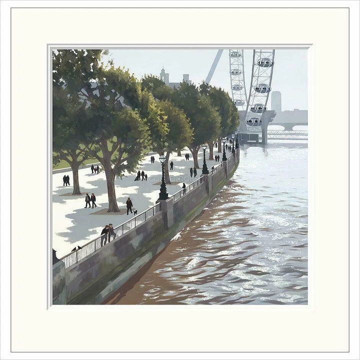 South Bank, Spring By Jo Quigley