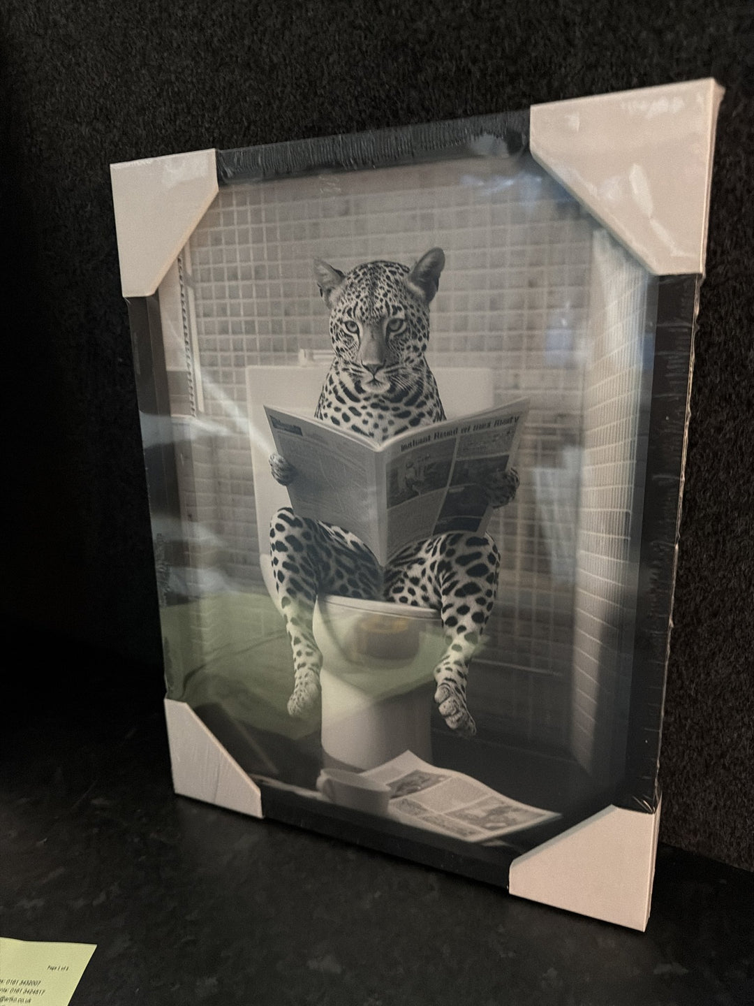 Leopard Toilet By Moonshine Prints