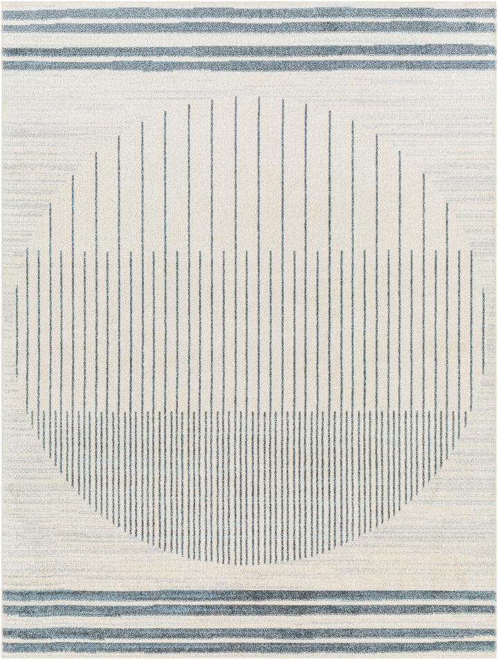 Lillian Geometric Washable Rug Beige - TheArtistsQuarter