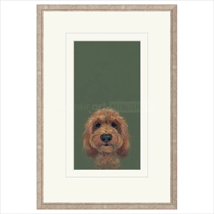 The Look by Nicky Litchfield in bronze frame
