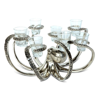 Culinary Concepts London. Octopus Eight Shot Glass Holder - TheArtistsQuarter