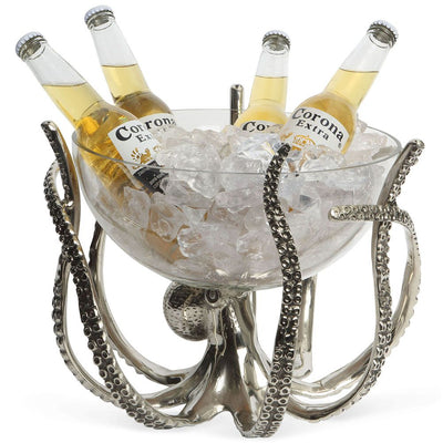 Culinary Concepts London. Octopus Stand And Glass Bowl - TheArtistsQuarter
