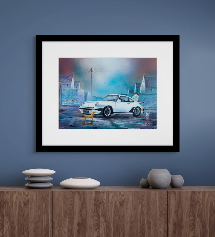 Paws Off The Porsche By Adam Barsby *LAST ONE!!* - TheArtistsQuarter