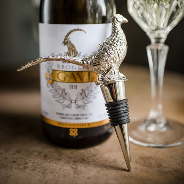 Culinary Concepts London. Pheasant Bottle Stopper - TheArtistsQuarter