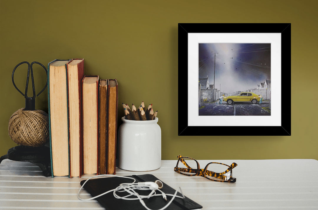 Pride & Joy By Adam Barsby. Ford Capri. *EXCLUSIVE*   **Delivers Next Day** - TheArtistsQuarter