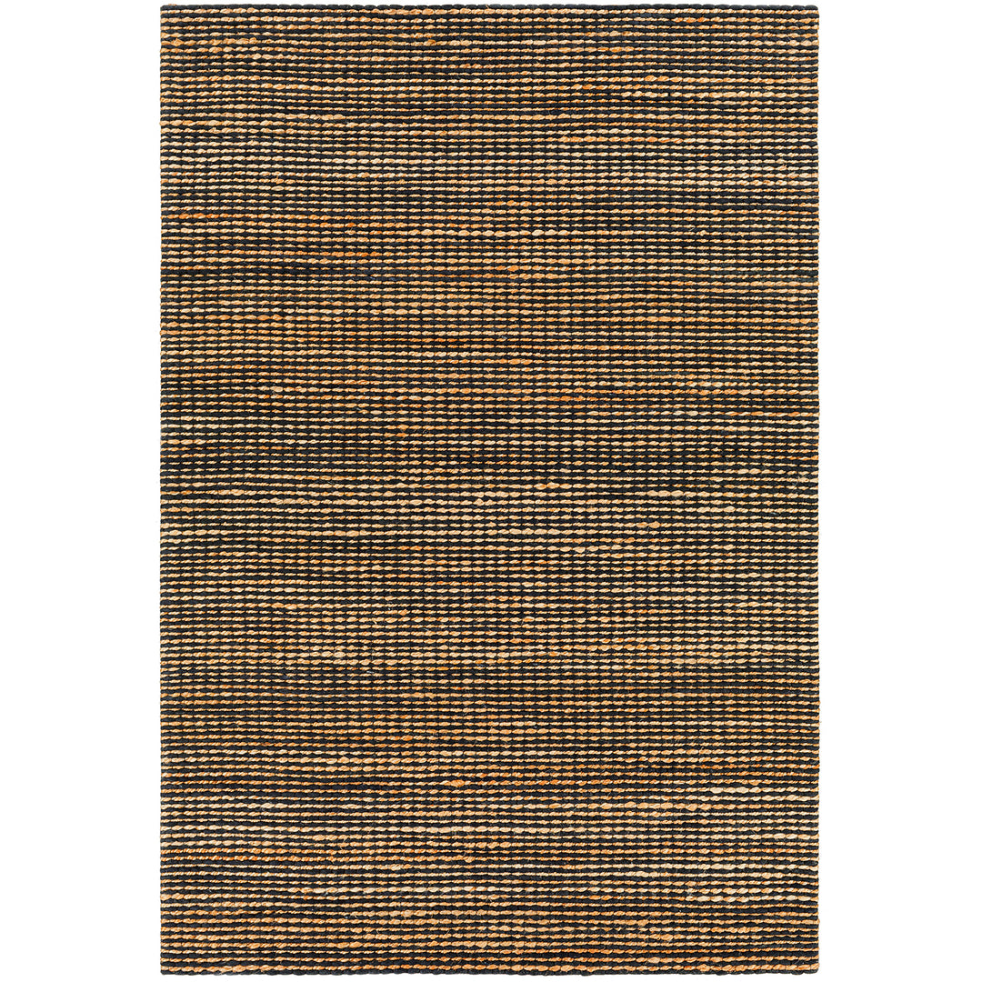Priya Modern Jute Wool Rug Brown - TheArtistsQuarter