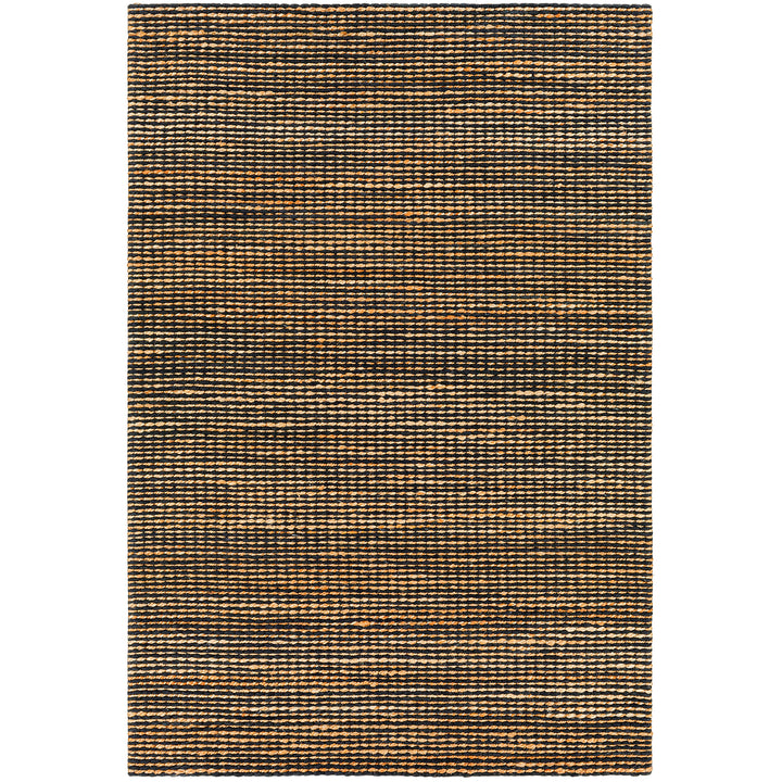 Priya Modern Jute Wool Rug Brown - TheArtistsQuarter