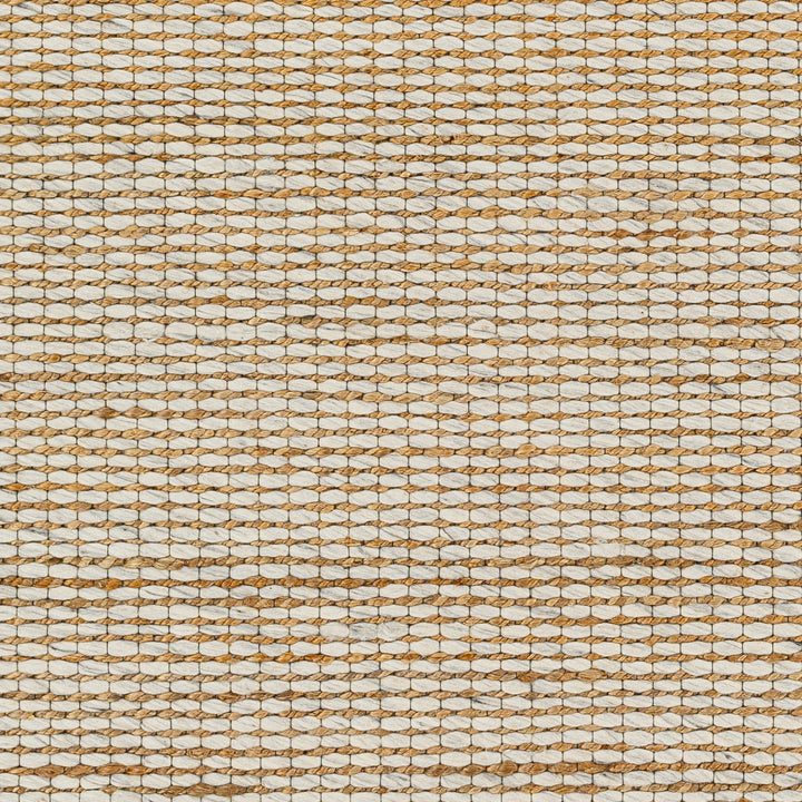 Priya Modern Jute Wool Rug Beige - TheArtistsQuarter
