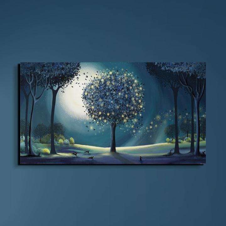 Firefly Tree (Canvas) By Catherine Stephenson *EXCLUSIVE* *Delivery mid June
