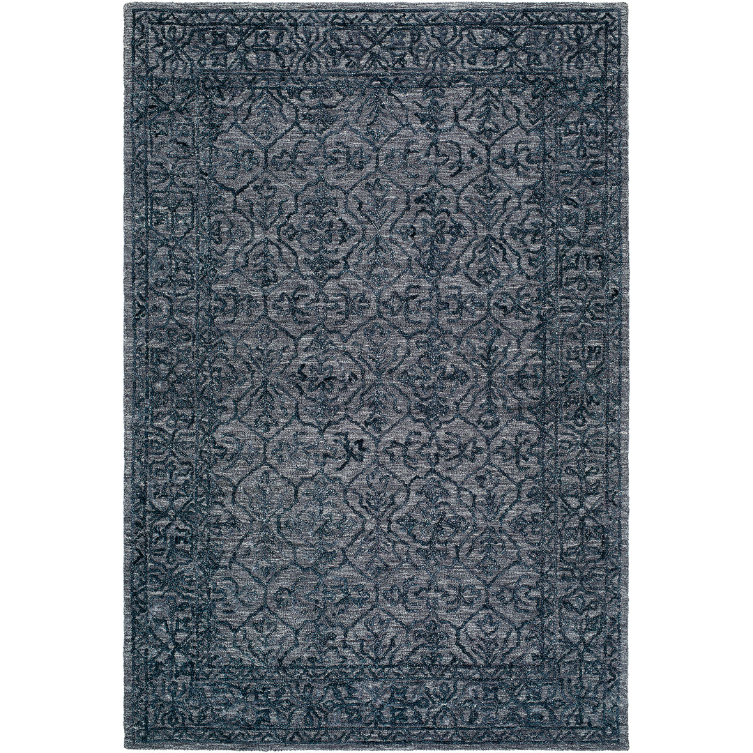 Sicily Vintage Wool Rug Blue - TheArtistsQuarter