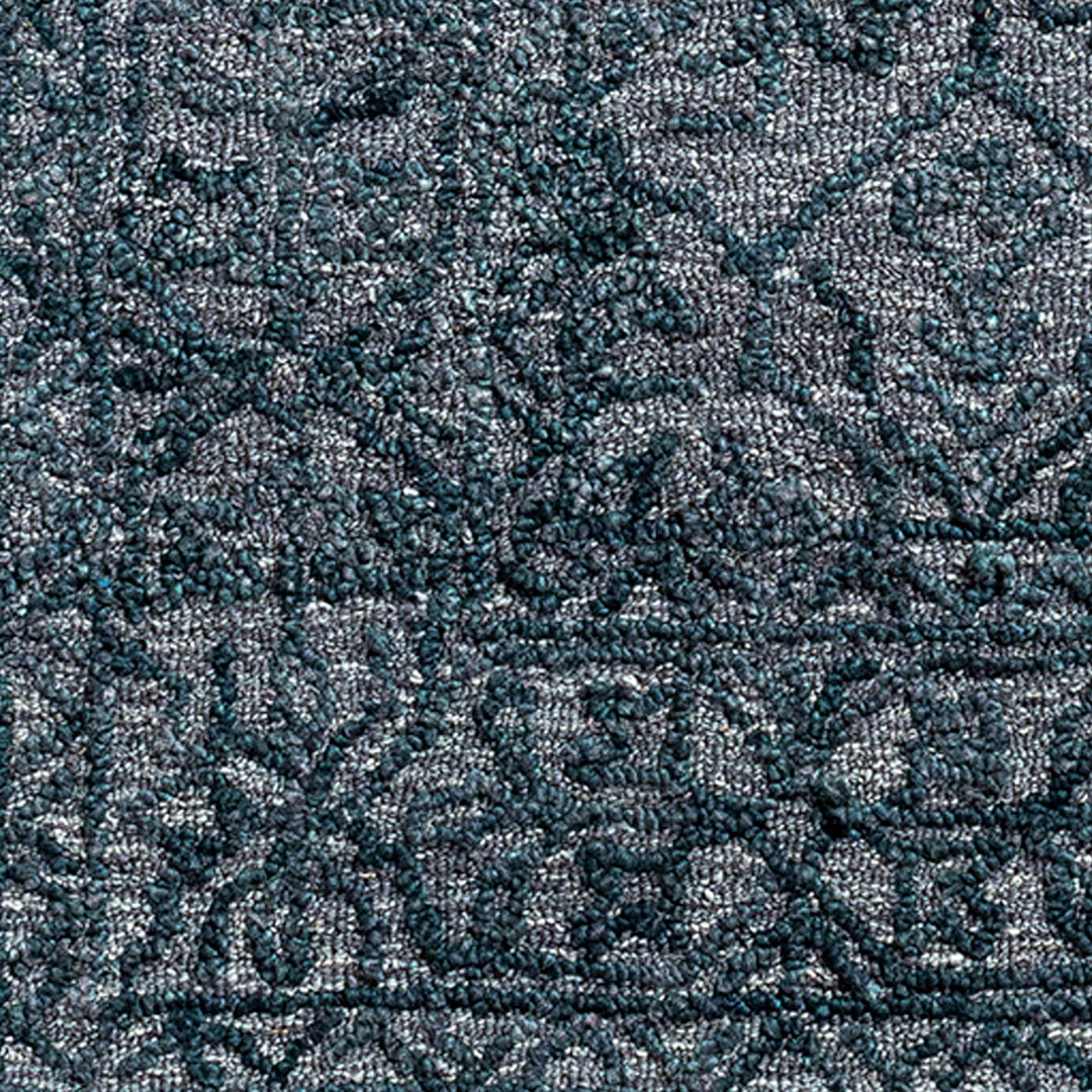 Sicily Vintage Wool Rug Blue - TheArtistsQuarter