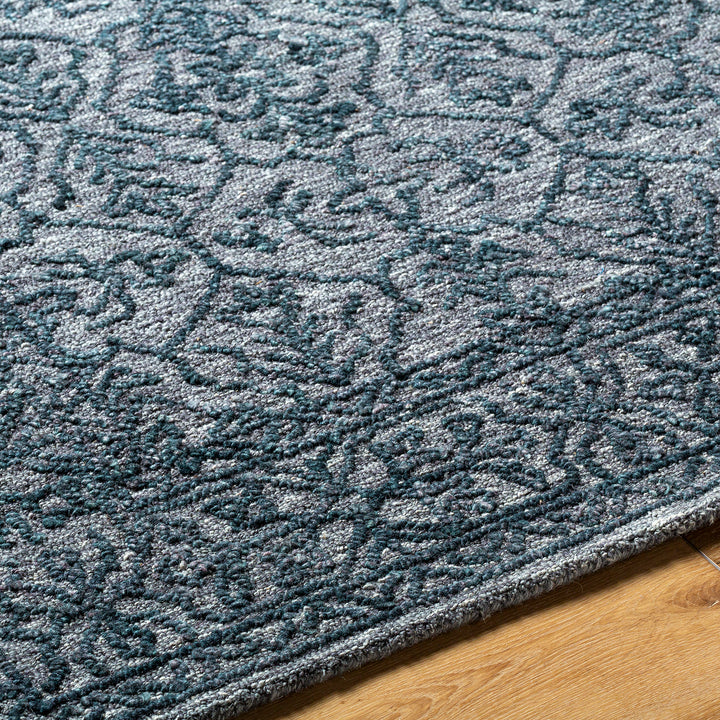 Sicily Vintage Wool Rug Blue - TheArtistsQuarter