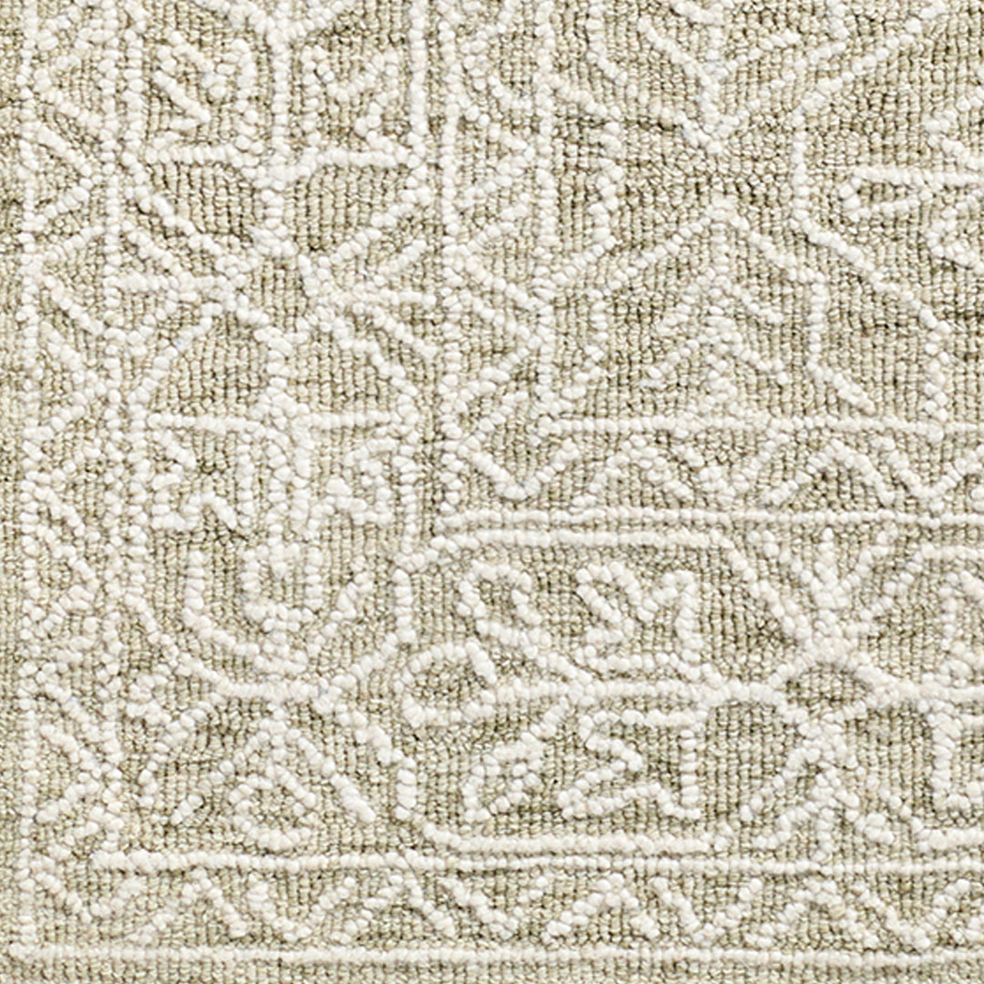 Sicily Vintage Wool Rug Green - TheArtistsQuarter
