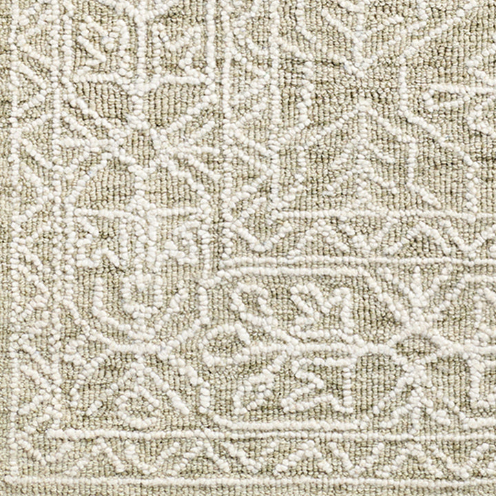 Sicily Vintage Wool Rug Green - TheArtistsQuarter
