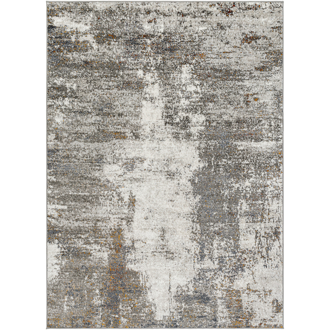 San Francisco Abstract Marble Rug Black & Tan - TheArtistsQuarter