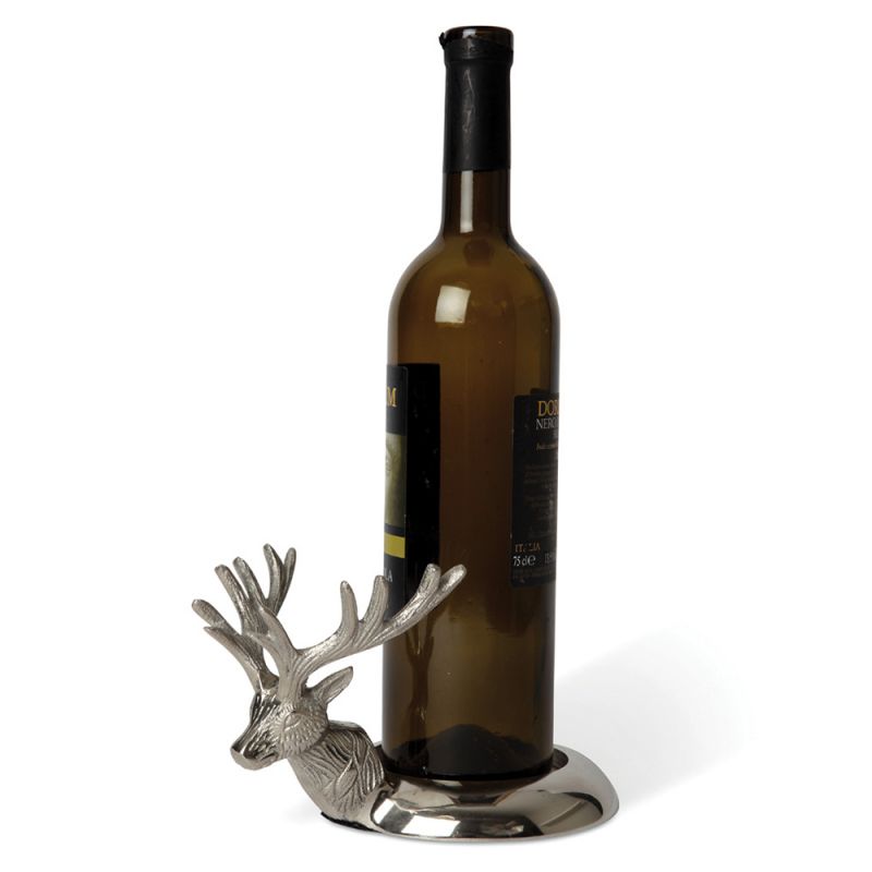 Culinary Concepts London. Stag Wine Bottle Holder - TheArtistsQuarter