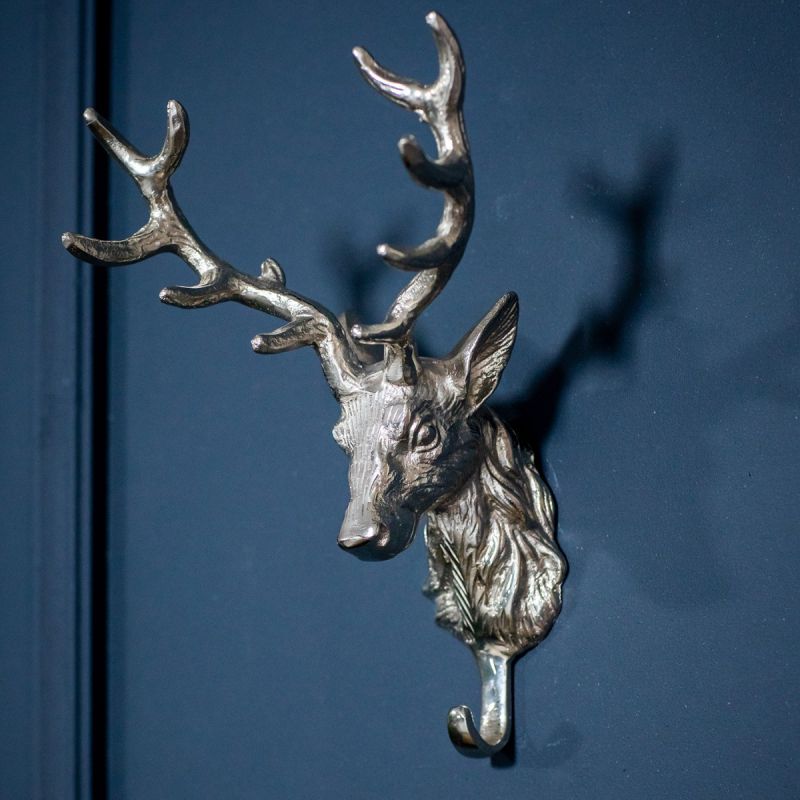 Culinary Concepts London. Stag Head Coat Hook - TheArtistsQuarter