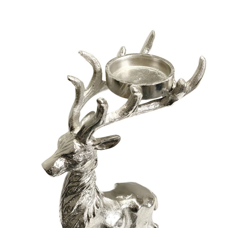 Culinary Concepts London. Standing Stag Candle Holder - TheArtistsQuarter