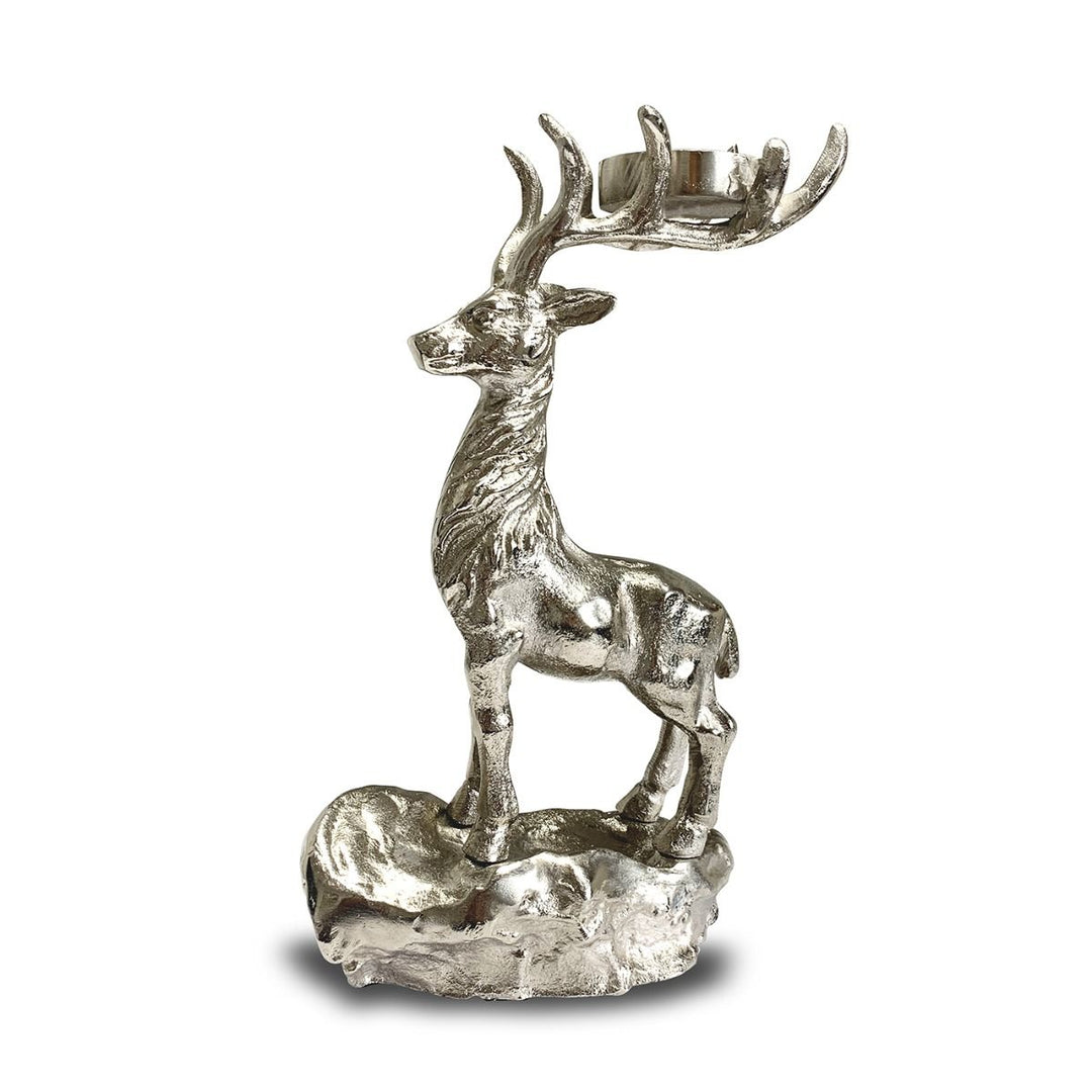 Culinary Concepts London. Standing Stag Candle Holder - TheArtistsQuarter