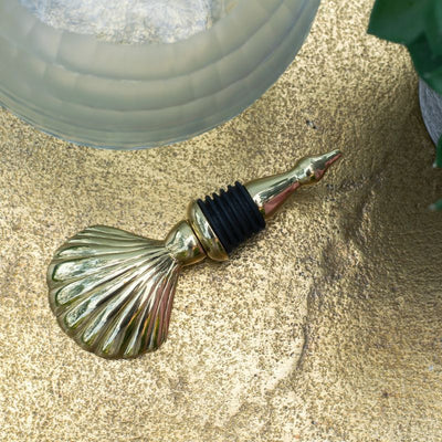 Culinary Concepts London. Shell Bottle Stopper *NEW* - TheArtistsQuarter