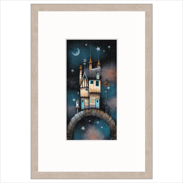 Star Cottage by Gary Walton - framed