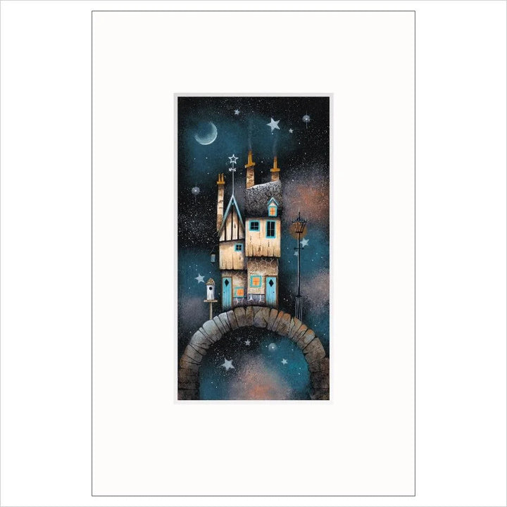 Star Cottage by Gary Walton - mounted