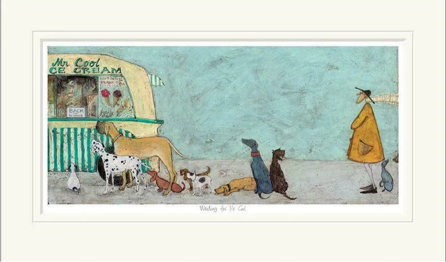 Waiting for Mr Cool By Sam Toft - TheArtistsQuarter