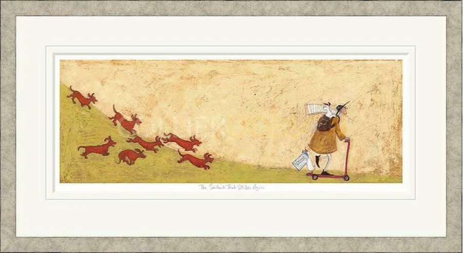 The Sandwich Thief Strikes Again By Sam Toft - TheArtistsQuarter
