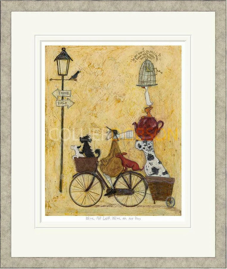 We're Not Lost, We're on Our Way By Sam Toft - TheArtistsQuarter
