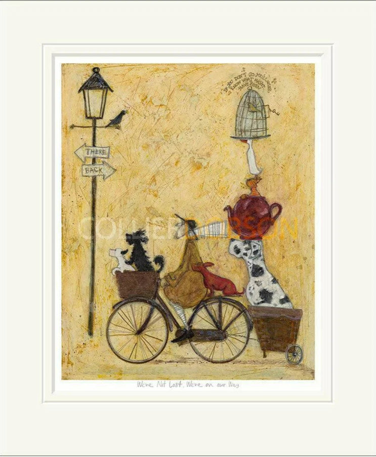 We're Not Lost, We're on Our Way By Sam Toft - TheArtistsQuarter