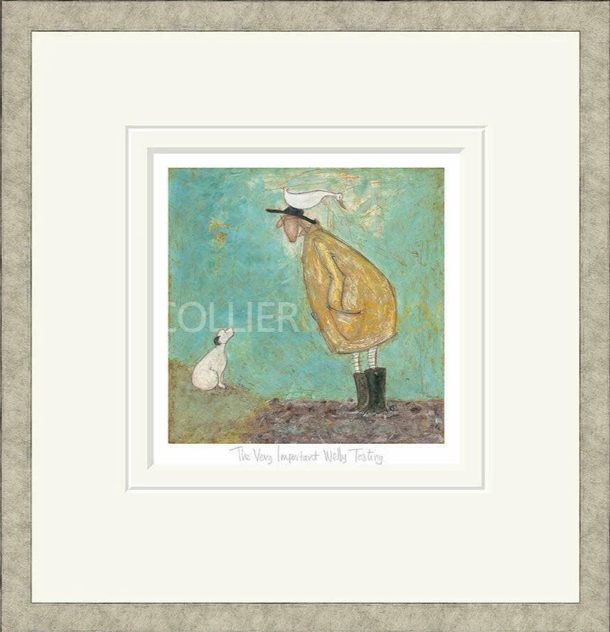 The Very Important Welly Testing By Sam Toft - TheArtistsQuarter