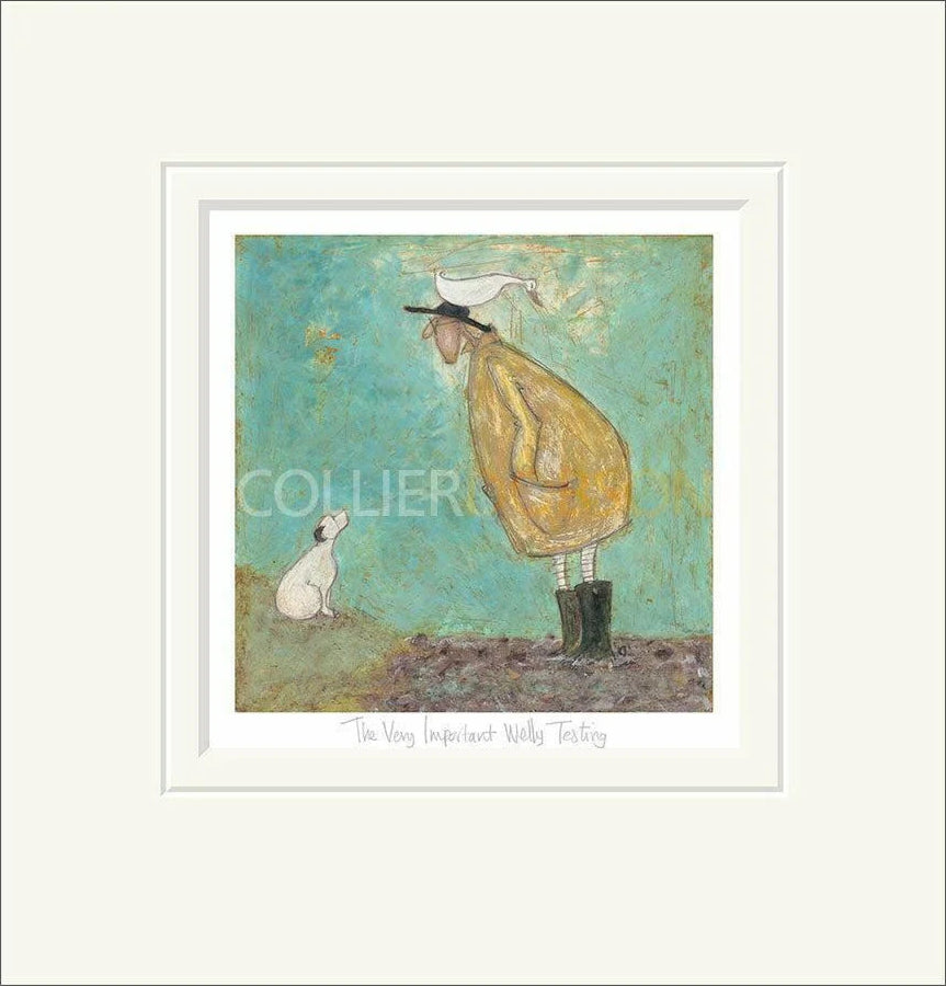 The Very Important Welly Testing By Sam Toft - TheArtistsQuarter