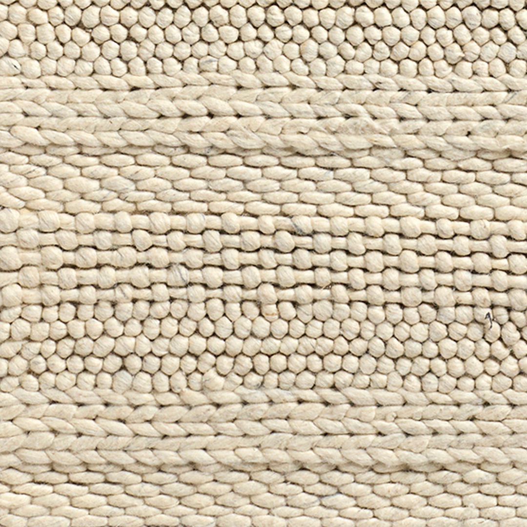Tahoe II Global Wool Rug Ivory - TheArtistsQuarter