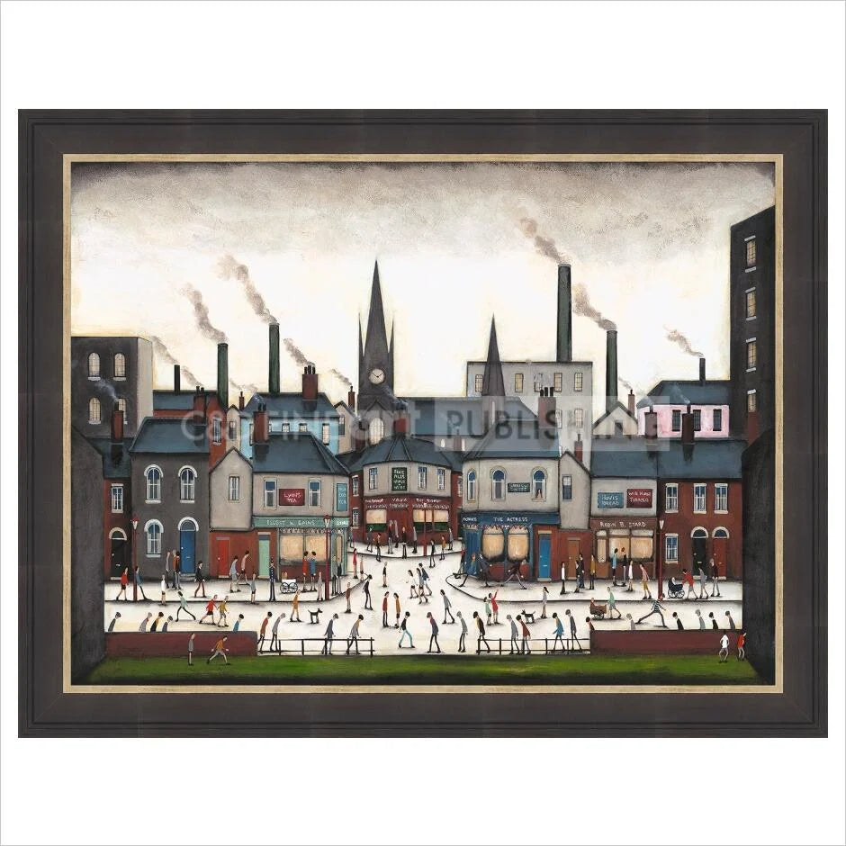 Ten to Two by Sean Durkin - framed